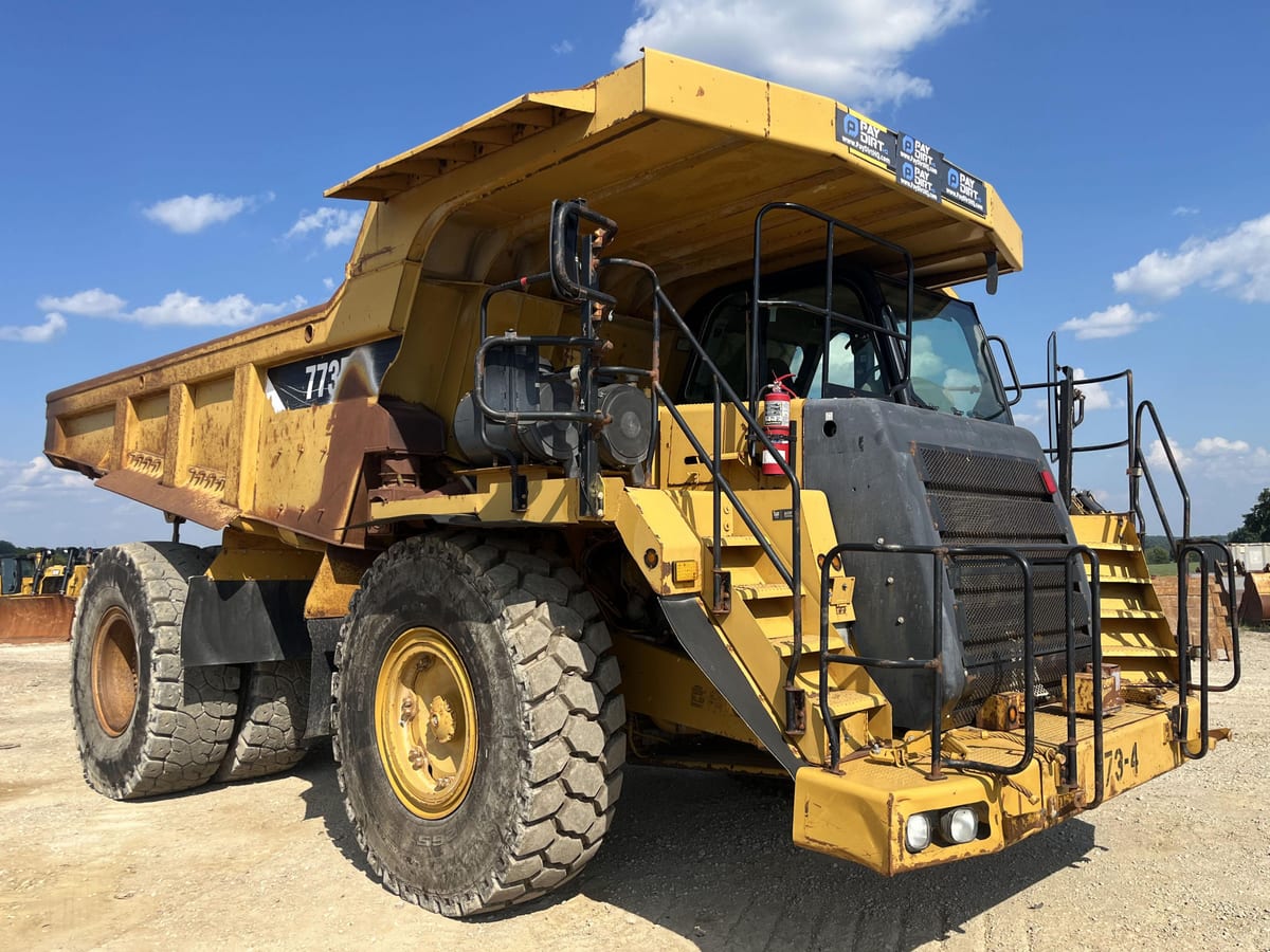 2007 CATERPILLAR 773F OFF HIGHWAY RIGID FRAME DUMP TRUCK