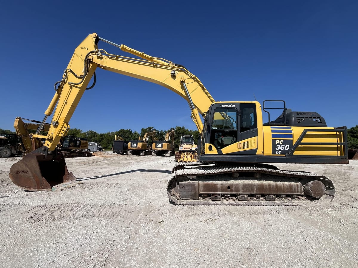 2019 KOMATSU PC360LC-11 CRAWLER EXCAVATOR